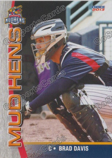 2013 Toledo Mud Hens Brad Davis