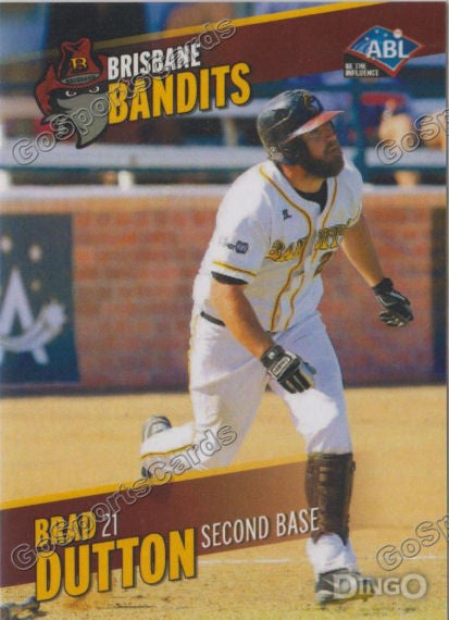 2013-2014 Brisbane Bandits ABL Brad Dutton