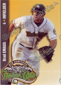 2009 New Hampshire Fisher Cats Brad Emaus