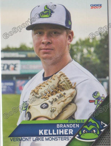 2017 Vermont Lake Monsters Branden Kelliher
