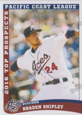 2016 Pacific Coast League Top Prospect PCL Braden Shipley