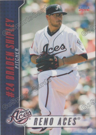 2016 Reno Aces Braden Shipley