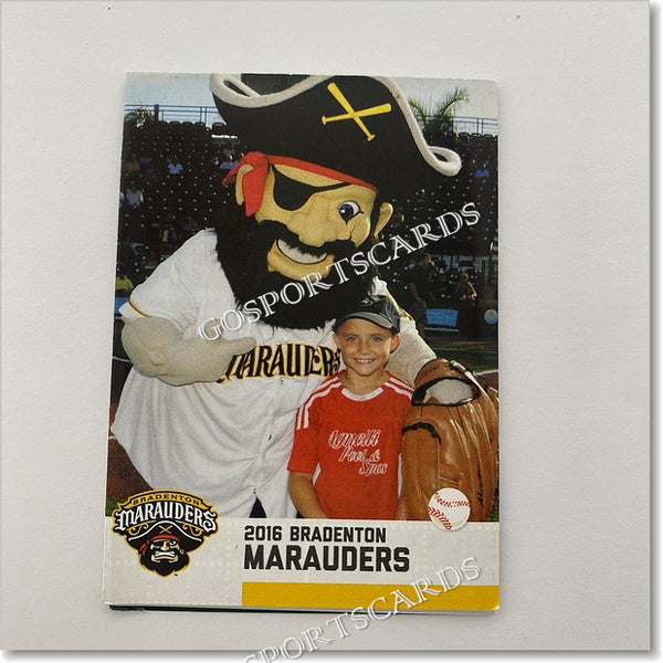 2016 Bradenton Marauders Pocket Schedule