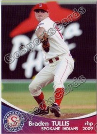2009 Spokane Indians Braden Tullis