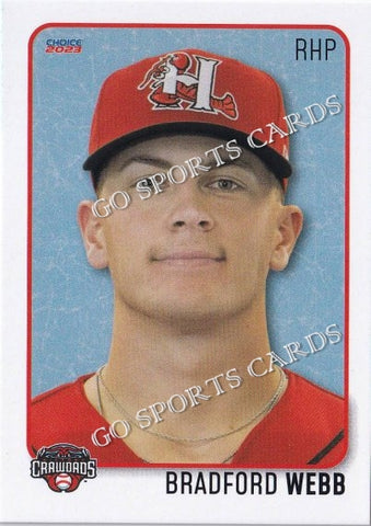 2023 Hickory Crawdads 1st Bradford Webb
