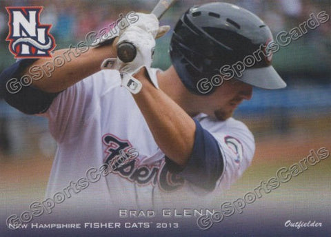 2013 New Hampshire Fisher Cats Brad Glenn