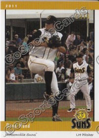 2011 Jacksonville Suns Brad Hand