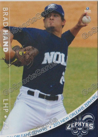 2013 New Orleans Zephyrs Brad Hand