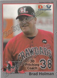 2010 Hickory Crawdads DAV Brad Holman