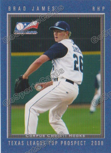 2008 Texas League Top Prospects Brad James