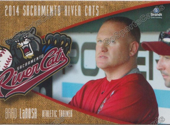2014 Sacramento River Cats Brad LaRosa