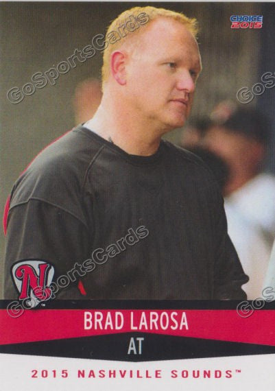 2015 Nashville Sounds Brad Larosa