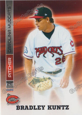 2017 Carolina Mudcats Bradley Kuntz