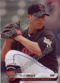 2010 Indianapolis Indians Brad Lincoln