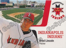 2012 Indianapolis Indians Brad Lincoln