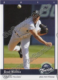 2011 Asheville Tourists Brad McAtee