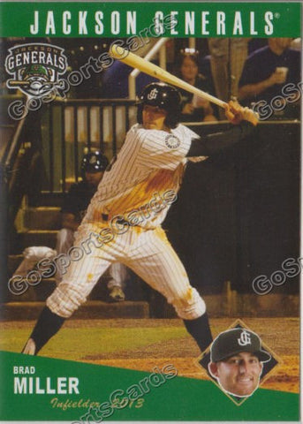 2013 Jackson Generals Brad Miller