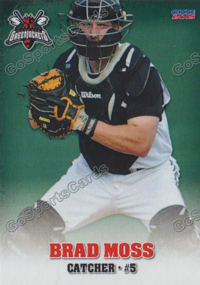 2015 Augusta Greenjackets Brad Moss