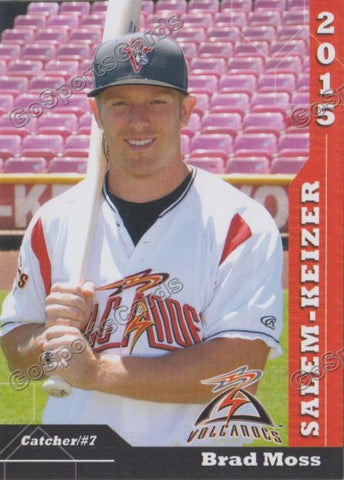 2015 Salem Keizer Volcanoes Brad Moss