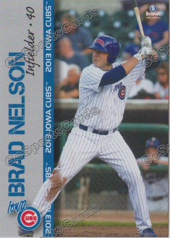 2013 Iowa Cubs Brad Nelson