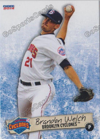 2014 Brooklyn Cyclones Brandon Welch