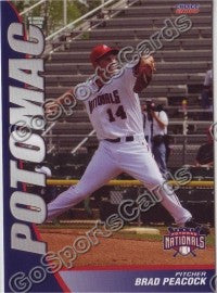 2010 Potomac Nationals Brad Peacock
