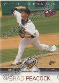 2012 Pacific Coast League Top Prospect PCL Brad Peacock