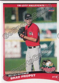 2012 Tri City ValleyCats Brad Propst