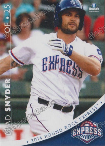 2014 Round Rock Express Brad Snyder
