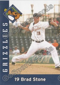 2011 Gateway Grizzlies Brad Stone