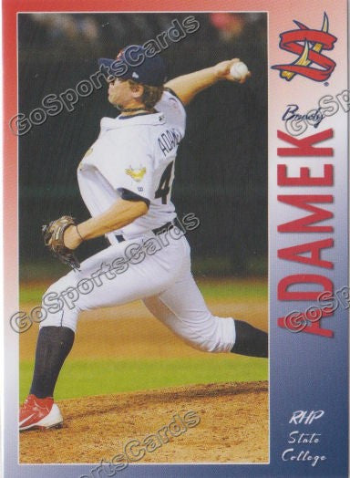 2013 State College Spikes Brady Adamek