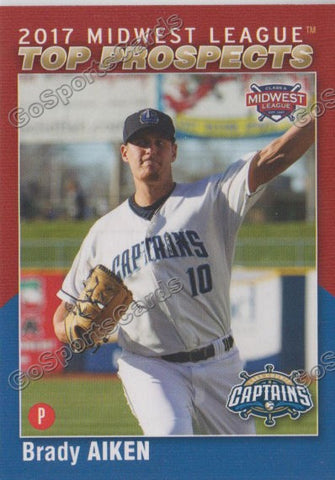 2017 Midwest League Top Prospects MWL Brady Aiken