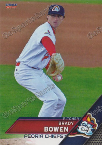 2017 Peoria Chiefs Brady Bowen