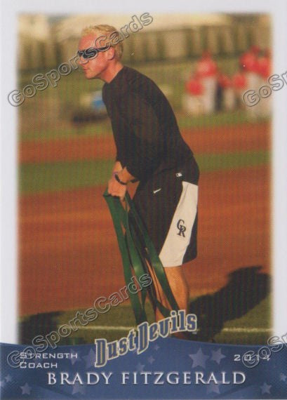 2014 Tri City Dust Devils Brady Fitzgerald