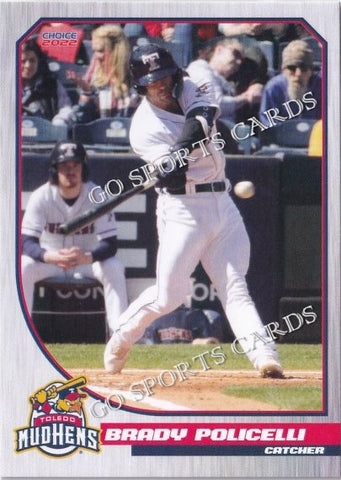 2022 Toledo Mud Hens Brady Policelli