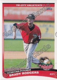 2012 Tri City ValleyCats Brady Rodgers