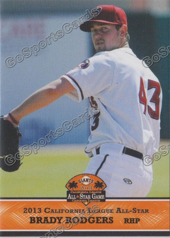 2013 California League All Star Brady Rodgers