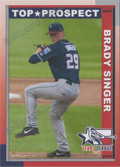 2019 Texas League Top Prospects Brady Singer