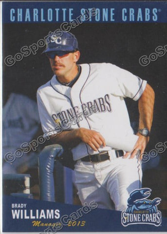 2013 Charlotte Stone Crabs Brady Williams