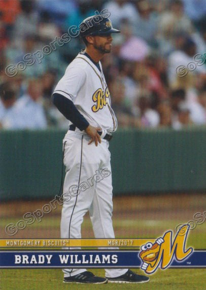 2017 Montgomery Biscuits Brady Williams