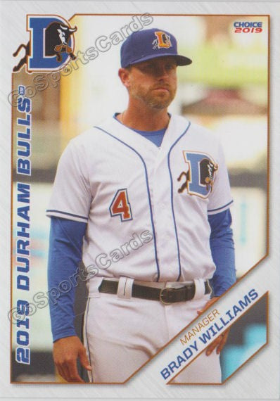 2019 Durham Bulls Brady Williams