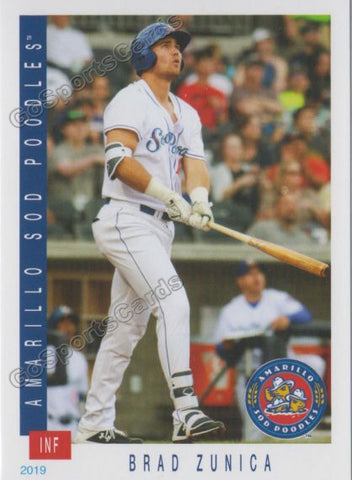 2019 Amarillo Sod Poodles Brad Zunica