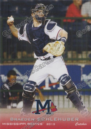 2013 Mississippi Braves Braeden Schlehuber