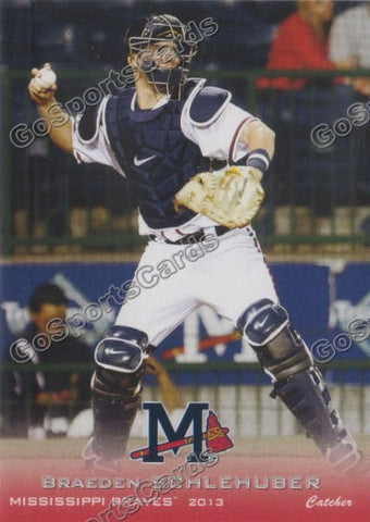 2013 Mississippi Braves Braeden Schlehuber