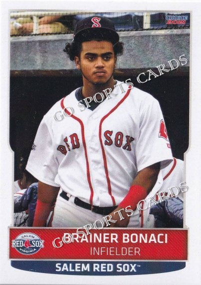 2021 Salem Red Sox Update Brainer Bonaci