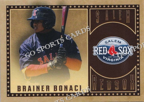 2022 Salem Red Sox Brainer Bonaci