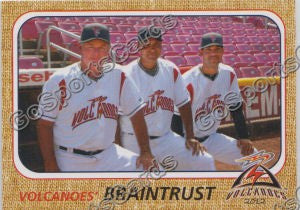2012 Salem Keizer Volcanoes Jerry Cram Ricky Ward Hector Borg