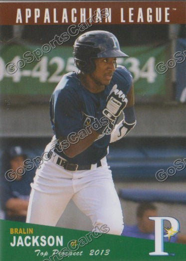 2013 Appalachian League Top Prospect Bralin Jackson