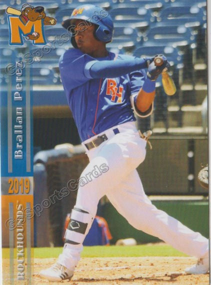 2019 Midland RockHounds Brallan Perez