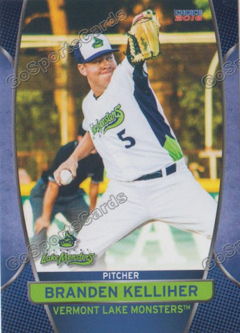 2016 Vermont Lake Monsters Branden Kelliher